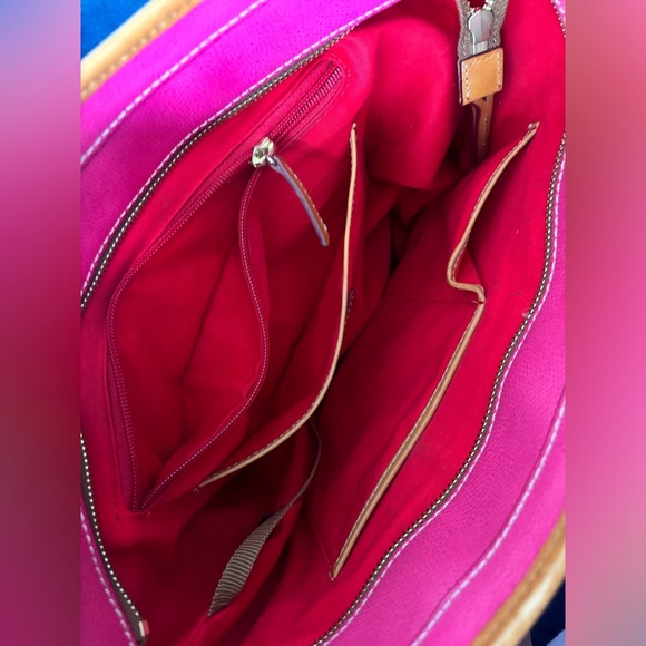Dooney & Bourke Pink Claremont Cynthia Tote Vintage Y2K EUC - Picture 5 of 16